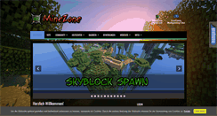 Desktop Screenshot of minezone.biz