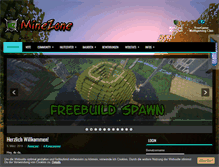 Tablet Screenshot of minezone.biz